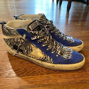 Golden Goose Zebra Mid Star 41